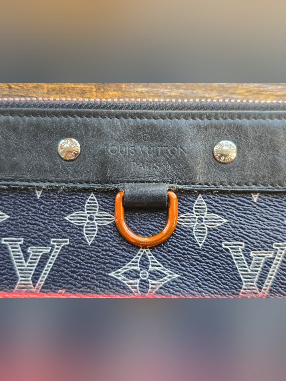 Louis Vuitton Monogram Ink Upside Down Apollo GM Pochette - Picture 3 of 12
